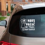 Naljepnica Novi vozač