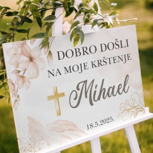 Natpisna ploča dobrodošlice  grafika