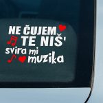 Naljepnica muzika