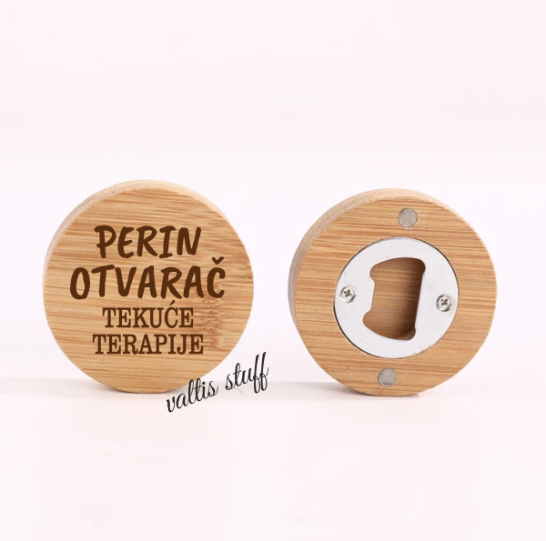Drveni otvarač/magnet