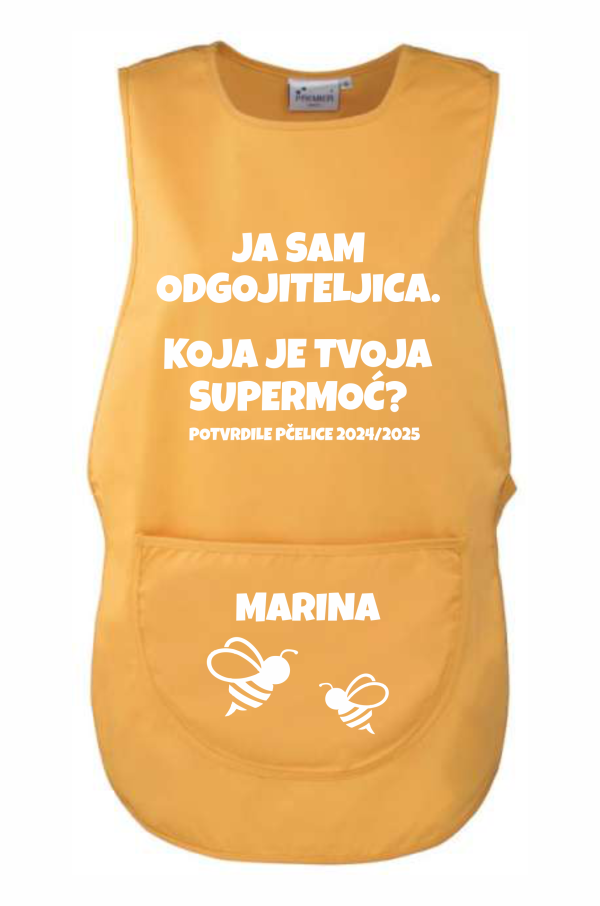 Pregača za odgojiteljice dizajna po želji - Slika 3