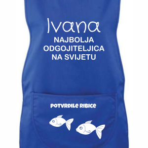 Pregača za odgojiteljice dizajna po želji