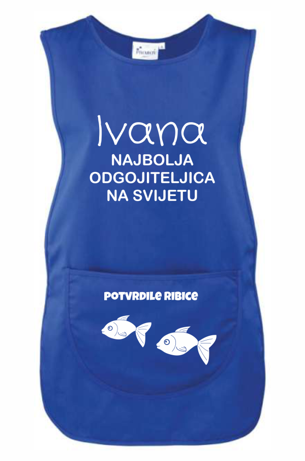 Pregača za odgojiteljice dizajna po želji