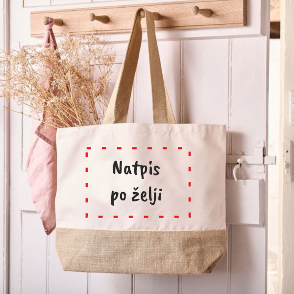 XXL torba - natpis po želji