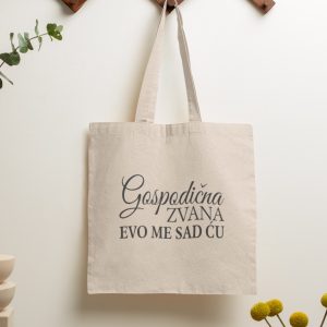 Platnena torba Gospodična