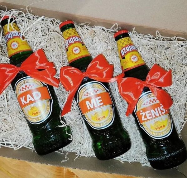 Veliki pivski set ženi me