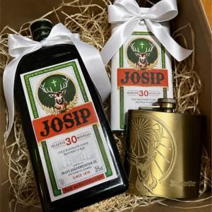 Jeger + zlatna pljoska