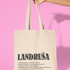 Platnena torba Landruša