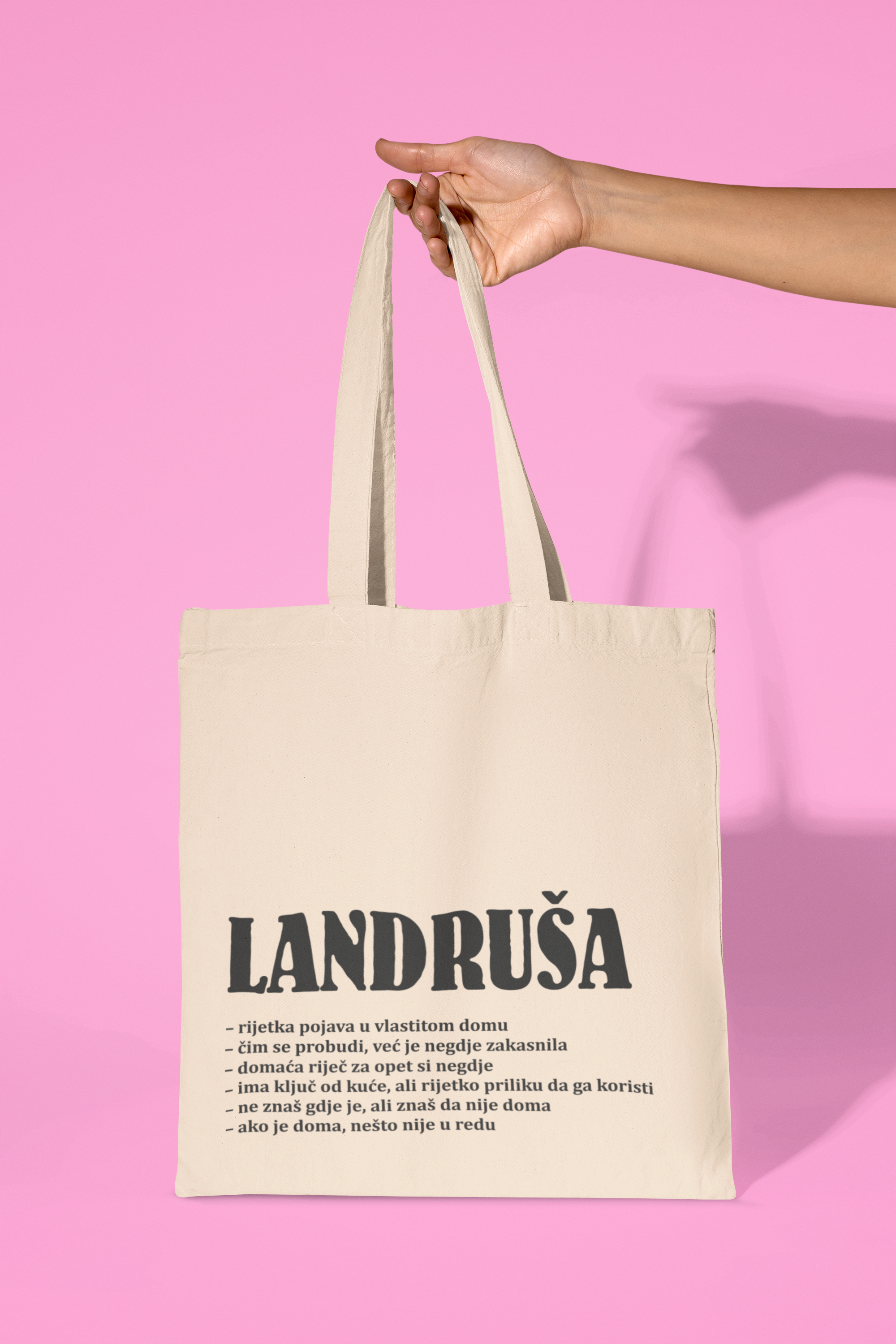 Platnena torba Landruša